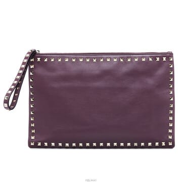Valentino [�мǿ���] [�������] �߷�Ƽ�� �����͵� ��Ʈ�� Ŭ��ġ�� HWB00147 ABOL01 A40 ����[�мǿ���] [�������] �߷�Ƽ�� �����͵� ��Ʈ�� Ŭ��
