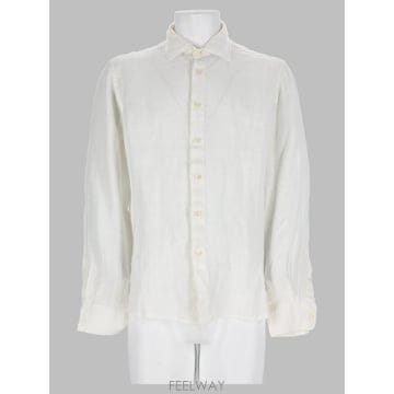 26SS 120 리노 긴팔 셔츠 33ALIM1PJL 0000115000050 WHITE