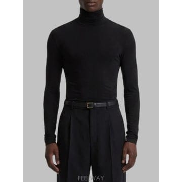 Saint Laurent ���ζ� T ���� MANCHES LONGUES COL RO A004S B0442311915���ζ� T ���� MANCHES LONGUES COL RO A004S B0442311915