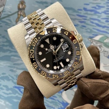 더럭스*당일*롤렉스 GMT 마스터2 40mm 검판 콤비 126713GRNR