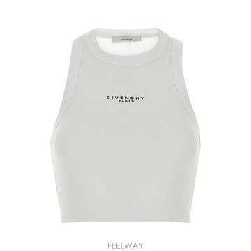 해외 유럽배송 지방시 여성 크롭 탱크탑 BW70FNP7BR 100