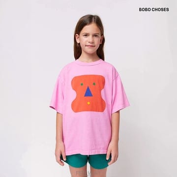 보보쇼즈 26FW Made in Spain 해브펀 핑크 반팔티셔츠 B324TC004