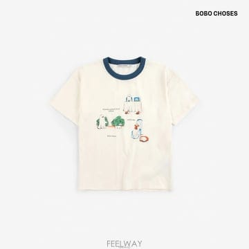 보보쇼즈 26FW Made in Portugal 에브리데이 고스트 반팔티셔츠 B226AC005