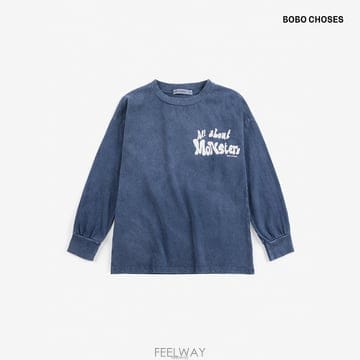 보보쇼즈 26FW Made in Spain 올 어바웃 몬스터 긴팔티셔츠 B226AC018
