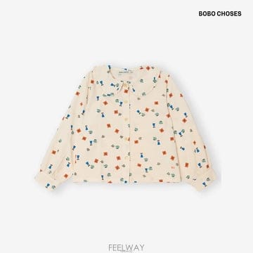 보보쇼즈 26FW made in Spain Blossom 올오버 블라우스셔츠 B226AC123