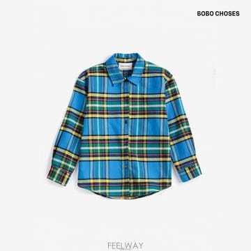 보보쇼즈 26FW made in Spain Tartan 올오버 남방셔츠 B226AC125