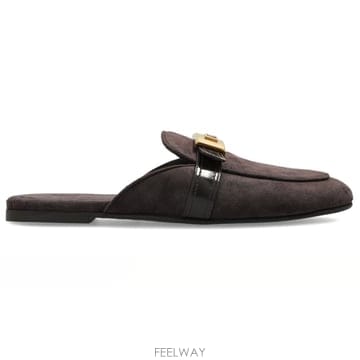 26 FW 돌체앤가바나 로고 플라크 뮬 80048 CI0231A3S71