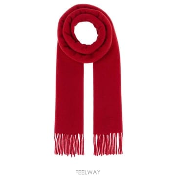 Ami [X45]�ƹ� USF677AW0047 A186 ���� ��ī�� �񵵸� ���÷� Red wool scarf[X45]�ƹ� USF677AW0047 A186 ���� ��ī�� �񵵸� ���÷� 