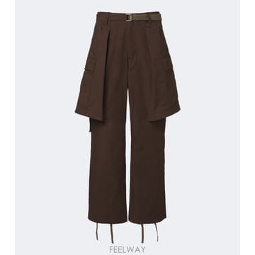 26 FW 사카이 코튼 블렌드 립스탑 카고 팬츠 TP580527666