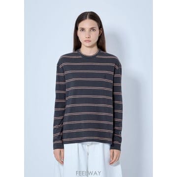 JIL SANDER 26 FW ������ ���� Striped Long Sleeve T Shirt J02GC0169 J20394 0626 FW ������ ���� Striped Long Sleeve T Shirt J02GC016