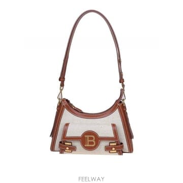 Balmain 26SS Balmain B Buzz Hobo In Canvas �� ���� DN1BT905TCFEGEM TP5826SS Balmain B Buzz Hobo In Canvas �� ���� DN1BT905TCF