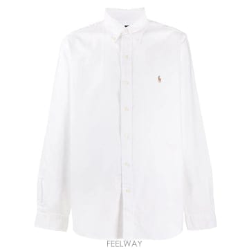 Ralph Lauren 26 FW ���� �����η� embroidered logo button down shirt 7107920410026 FW ���� �����η� embroidered logo button down shirt