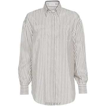 Brunello Cucinelli 26 FW ���ڷ� ��ġ�ڸ� ��Ʈ������ ����Ʈ ��ũ ���� MA771MK916C001 TP45853300126 FW ���ڷ� ��ġ�ڸ� ��Ʈ������ ����Ʈ ��ũ ���� MA