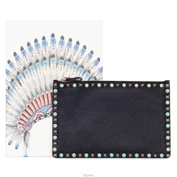 Valentino [�мǿ���] [�������] �߷�Ƽ�� �Ѹ� �����͵� Ŭ��ġ LW2P0269VQ1 0NO ����[�мǿ���] [�������] �߷�Ƽ�� �Ѹ� �����͵� Ŭ��ġ 