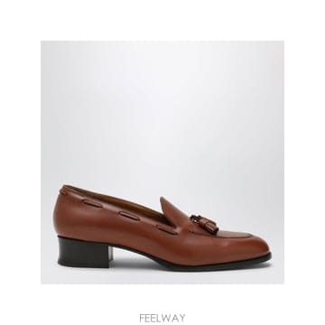 인더샵 Loro Piana 로로피아나 브라운 로퍼