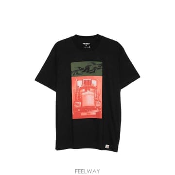 당일배송 칼하트 션 해밀턴 그래픽 프린트 티셔츠
