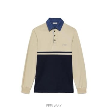 J.W.Anderson 26FW JW�ش��� ���� Ƽ���� JO0298 PG1938 027 WHITE BLUE26FW JW�ش��� ���� Ƽ���� JO0298 PG1938 027 WHITE BLUE