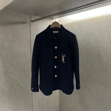 생로랑 카산드라 울 자켓
