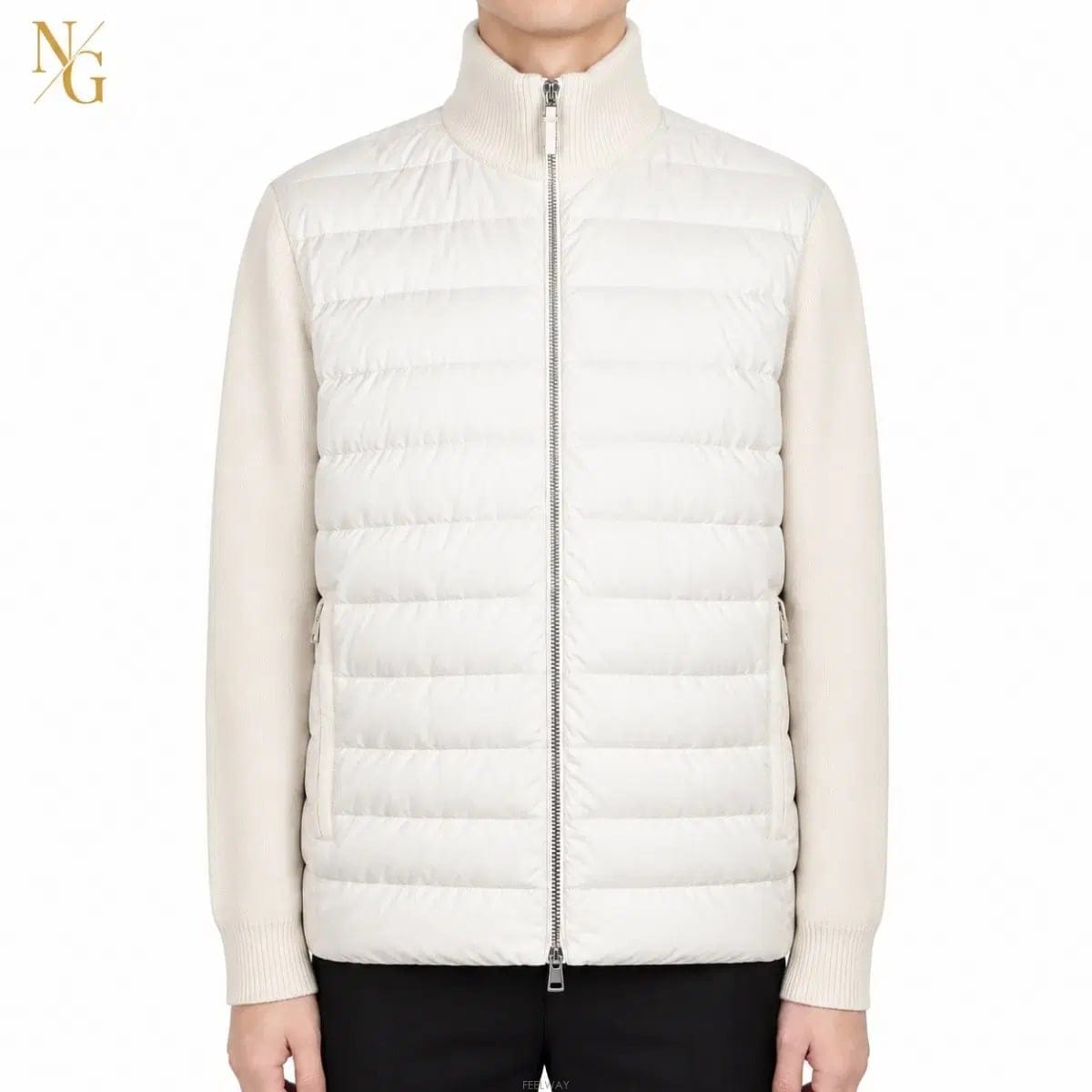 Moncler [��ǰ/�������] ��Ŭ���� ĳ�ù̾� ���� ��Ʈ �е� ȭ��Ʈ XL / 105[��ǰ/�������] ��Ŭ���� ĳ�ù̾� ���� ��Ʈ �е� ȭ��