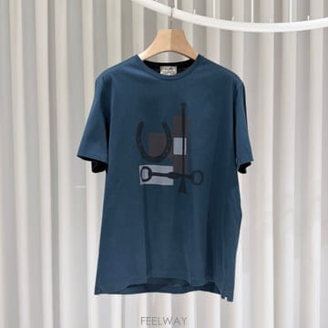 HERMES (A��/L) / �����޽� ��ư ũ��� ���� Ƽ���� �Ҷ�(A��/L) / �����޽� ��ư ũ��� ���� Ƽ���� �Ҷ�