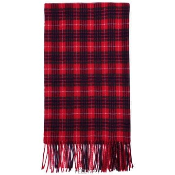 26FW 바라쿠타 머플러 스카프 BRACC0204 UT3125 5360 RED FRASER TARTAN