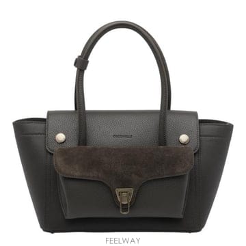 26FW 코치넬리 토트백 E1 VGE 18 02 01W25 BROWN