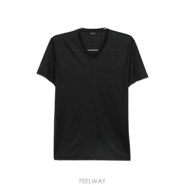 구찌 실크 VNECKED 티셔츠 866186XJHVZ1000 B0712284583