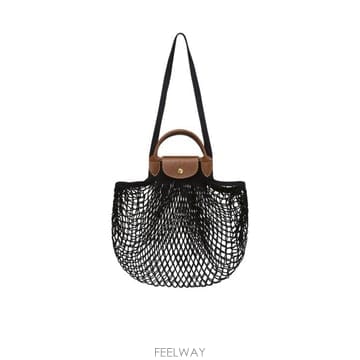 Longchamp 26FW �ռ� �ø����� �ʷ� L ž �ڵ�� 10121HVH001 BLACK26FW �ռ� �ø����� �ʷ� L ž �ڵ�� 10121HVH001 BLACK