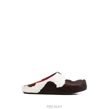 Marni 26FW ������ �� ������ SBMR000600P9283 ZP216 LILY WHITE BROWN26FW ������ �� ������ SBMR000600P9283 ZP216 LILY WHITE