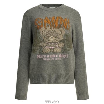 GANNI 26FW ���� ���� Ƽ���� A1150052 920 GREY26FW ���� ���� Ƽ���� A1150052 920 GREY