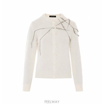 26 F/W 파비아나 필리피 가디건 WITH 크리스탈 MAD216F0 B0012311751