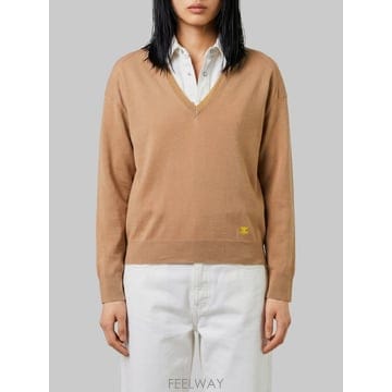 26 F/W 셀린느 브이넥 캐시미어 스웨터 RY0UN3T2802AL B0022312559
