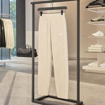 아디다스 제니 니트 루즈 필라테스 요가 트레이닝 라운지 팬츠 블리스 베이지 LD4963