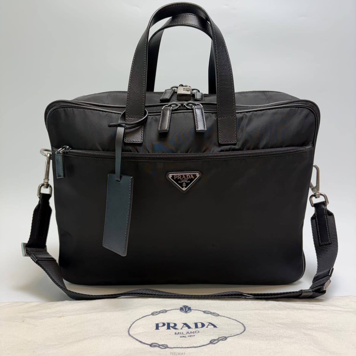 PRADA ����� 2VE407 ���ǾƳ� 2WAY �������� ���� (�ֻ�� Ǯ����, ������� �긮�����̽�)����� 2VE407 ���ǾƳ� 2WAY �������� ���� (�ֻ�� Ǯ��