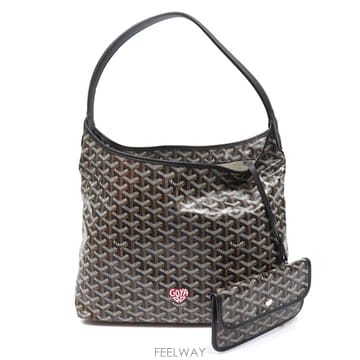 Goyard(고야드) AMABOHEME-01 블랙 고야딘 캔버스 보헴 PM 호보 숄더백