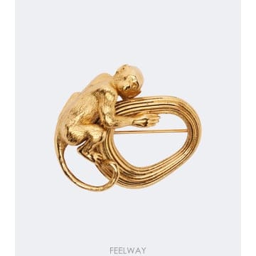 Khaite 26 FW ī��Ʈ Monkey 18kt ����� �÷���Ʈ ��� ���ġ TP58158663026 FW ī��Ʈ Monkey 18kt ����� �÷���Ʈ ��� ���ġ