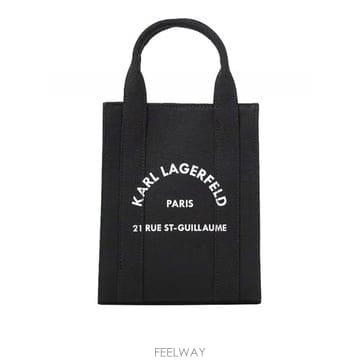 칼라거펠트 Rsg 스퀘어 스몰 토트