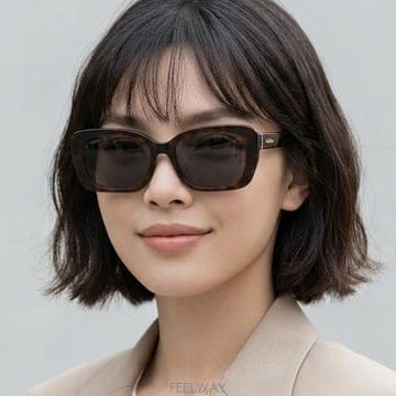 막스마라 선글라스 MM0158 K 52A 전여빈 착용 명품 볼드 스퀘어 아시안핏 여자 남자