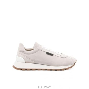 브루넬로 쿠치넬리 라이트 grey suede 스니커즈 MZSFG2110C9593 TP577896092