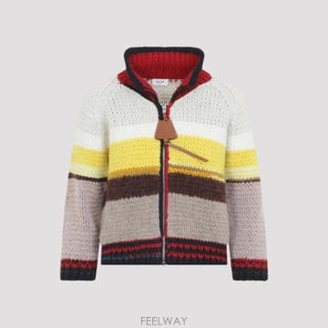 26FW 셀린느 멀티 컬러 울 가디건 RY0XI4I0214ML TP581524286