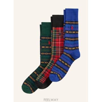 Ralph Lauren ���� ���� �η� 3 pack of �縻 with ����Ʈ �ڽ� 100323264313000 TP58156545���� ���� �η� 3 pack of �縻 with ����Ʈ �ڽ� 1003232