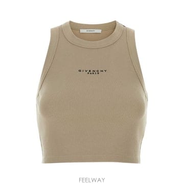 해외 유럽배송 지방시 여성 크롭 탱크탑 BW70FNP7BR 277