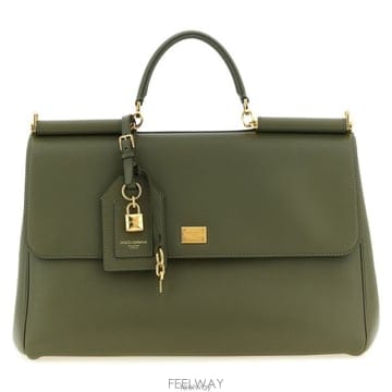 26 FW 돌체앤가바나 마이 시칠리아 탑 핸들 백 80560 BB7814B7321