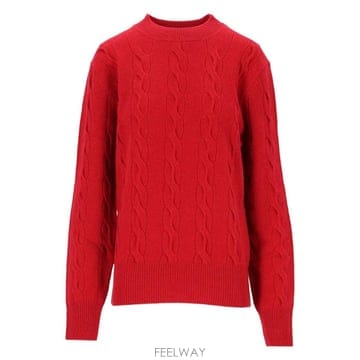 [A94]아미 UKS880KN0189A186 남성 스웨트셔츠 맨투맨 AMI AMI Cable Knit Swe