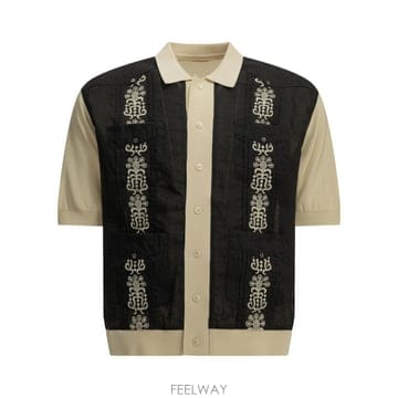 [V90]KAPITAL K2604KN149BLACK 남성 셔츠 남방 Cuba Casual Shirt