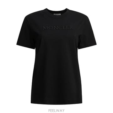[V90]몽클레어 8C00021 89AUO999 여성 티셔츠 긴팔 반팔 Crewneck T shirt wit