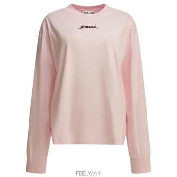 [V90]가니 A1050223868 여성 티셔츠 긴팔 반팔 Future Crew Neck T Shirt