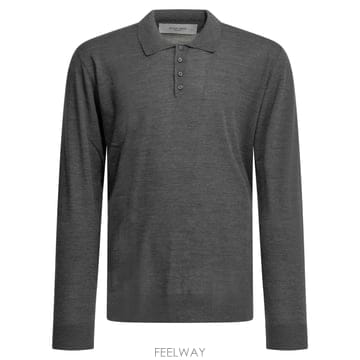 [V90]골든구스 GMP01353P00104160318 남성 니트 스웨터 가디건 Wool Polo Sweat
