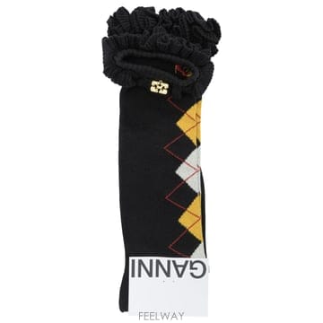 GANNI [V90]���� B3020229099 ���� �縻 ��Ÿŷ ���뽺 �ϻ轺 Argyle Classic socks[V90]���� B3020229099 ���� �縻 ��Ÿŷ ���뽺 �ϻ轺 A