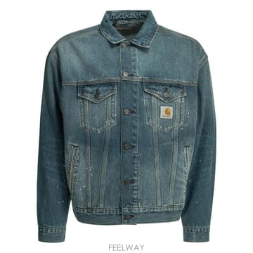 [V90]칼하트 I03335201EJ 남성 자켓 아우터 코트 바람막이 Helston Denim jacket